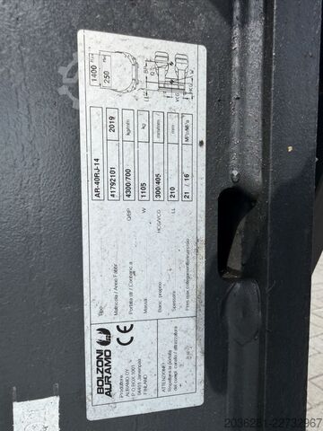 Papierrollenklammer Bolzoni AR-40RJ-14