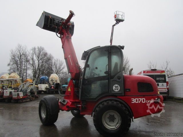 Hoflader Weidemann 3070 CX80 - NEUE Schaufel + neue Palettengabel