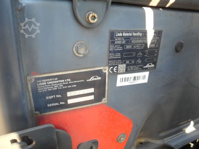 Gabelstapler Linde H30D-02 EVO Triplex + SS + Kab.