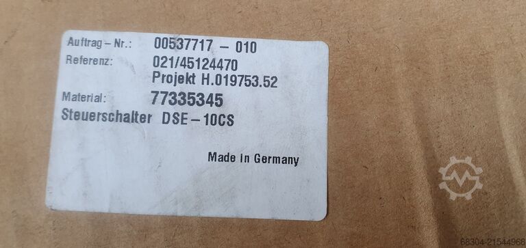 Steuerflasche / Hängetaster / Taster DEMAG / ABUS / STAHL / CONECRANES Steuerflasche / Hängetaster / Taster