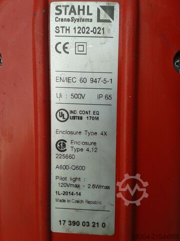 Steuerflasche / Hängetaster / Taster DEMAG / ABUS / STAHL / CONECRANES Steuerflasche / Hängetaster / Taster