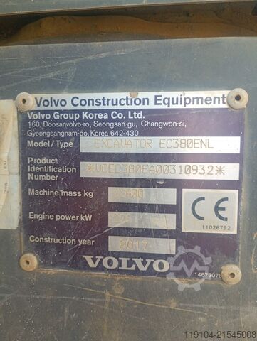 Raupenbagger Volvo EC380E