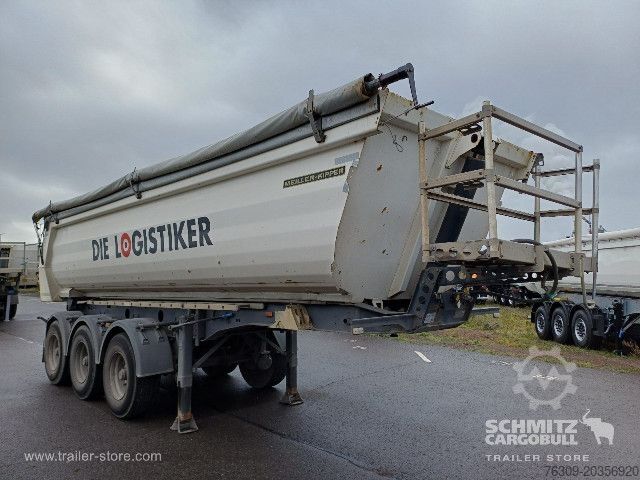 Kipper Auflieger Meiller Kipper Stahlrundmulde 26m³