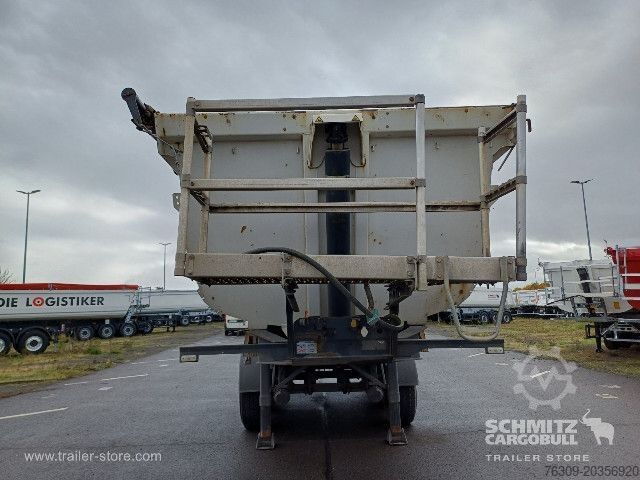 Kipper Auflieger Meiller Kipper Stahlrundmulde 26m³