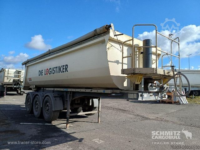 Kipper Auflieger Langendorf Kipper Stahlrundmulde 24m³