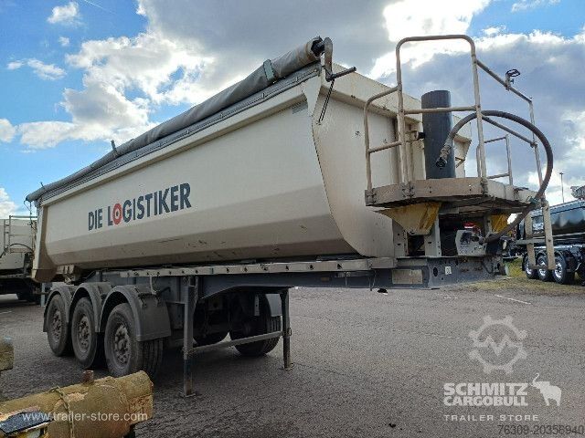 Kipper Auflieger Langendorf Kipper Stahlrundmulde 24m³