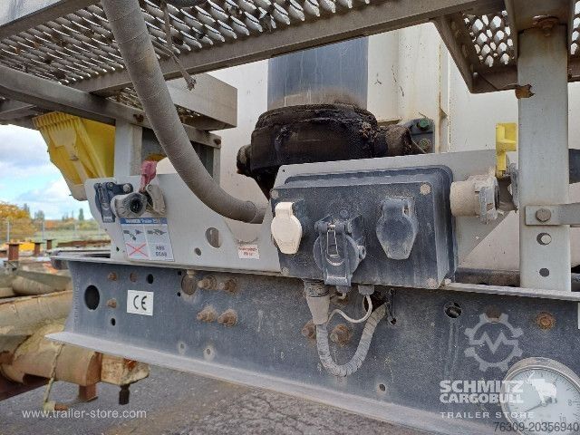 Kipper Auflieger Langendorf Kipper Stahlrundmulde 24m³