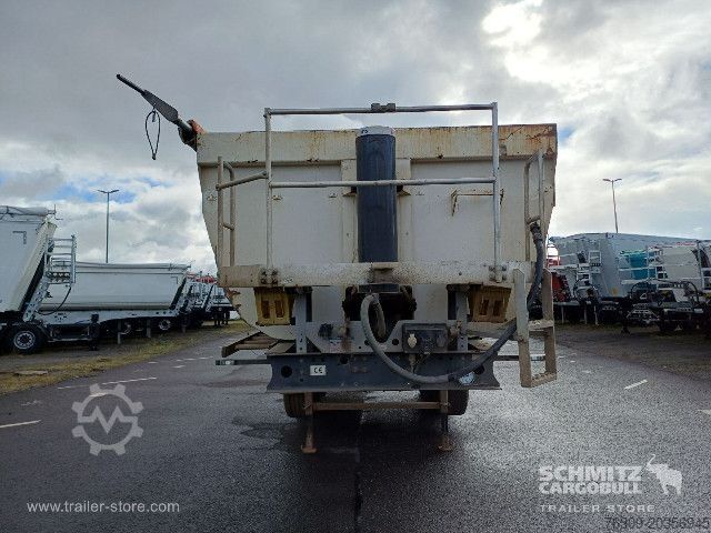 Kipper Auflieger Langendorf Kipper Stahlrundmulde 24m³