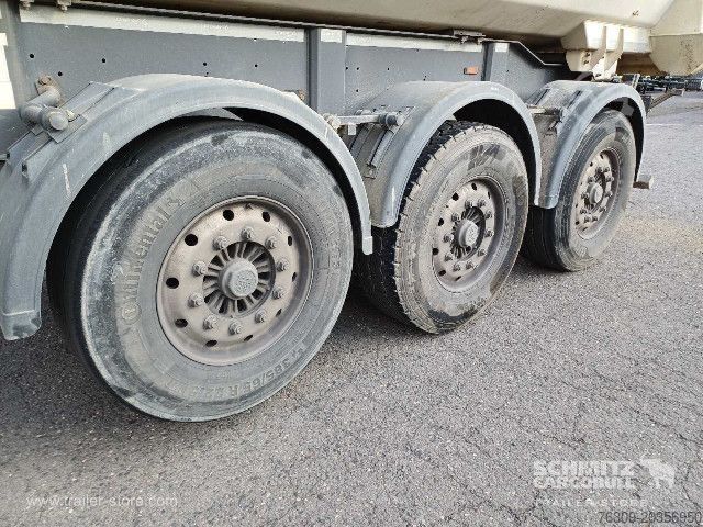 Kipper Auflieger Langendorf Kipper Stahlrundmulde 24m³