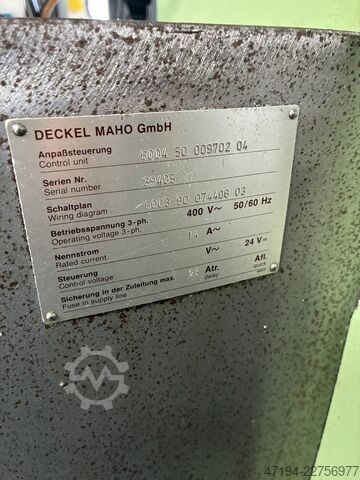 Tool milling machine DECKEL FP-4M