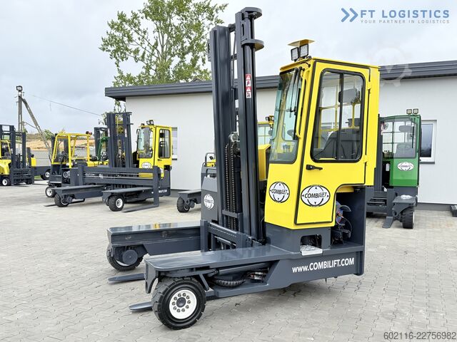 4-way forklift Combilift C4000 GAS DUPLEX 4600 FREE-LIFT CABIN