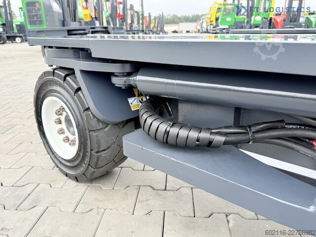 4-way forklift Combilift C4000 GAS DUPLEX 4600 FREE-LIFT CABIN