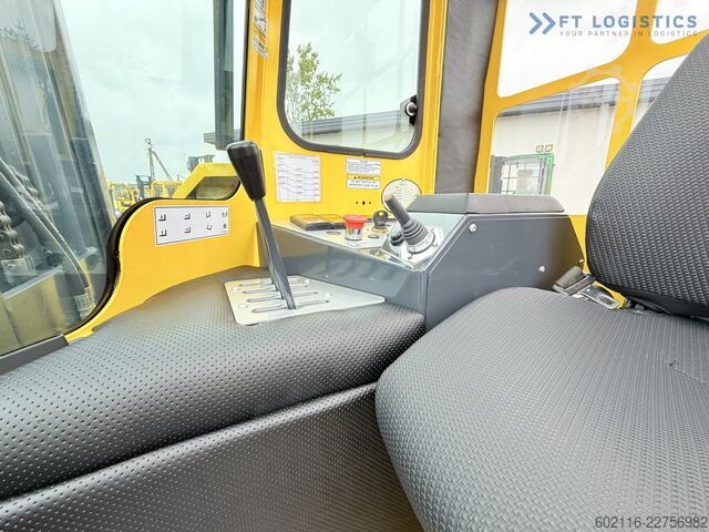 4-way forklift Combilift C4000 GAS DUPLEX 4600 FREE-LIFT CABIN