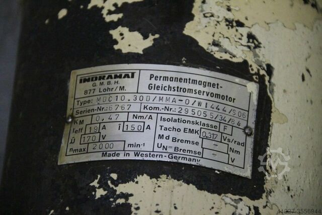 Permanent Magnet Motor Indramat MDC10.30D/MMA-0/WI444/S06