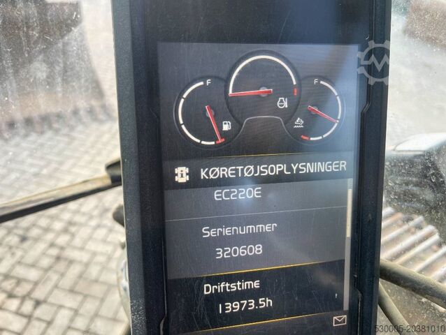 Raupenbagger Volvo EC 220 EL    2016   TOPCON 3D GPS