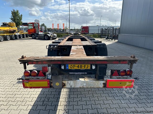Container transportation Krone 40FT High Cube Chassis / BPW / drum / NL-chassi...
