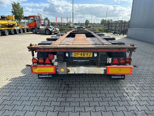 Container transportation Krone 40FT High Cube Chassis / BPW / drum / NL-chassi...