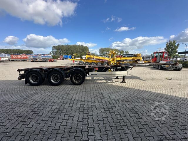 Container transportation Krone 40FT High Cube Chassis / BPW / drum / NL-chassi...