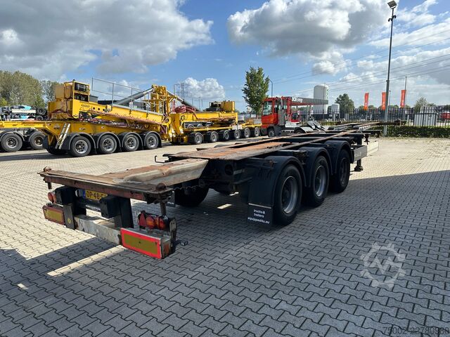 Container transportation Krone 40FT High Cube Chassis / BPW / drum / NL-chassi...
