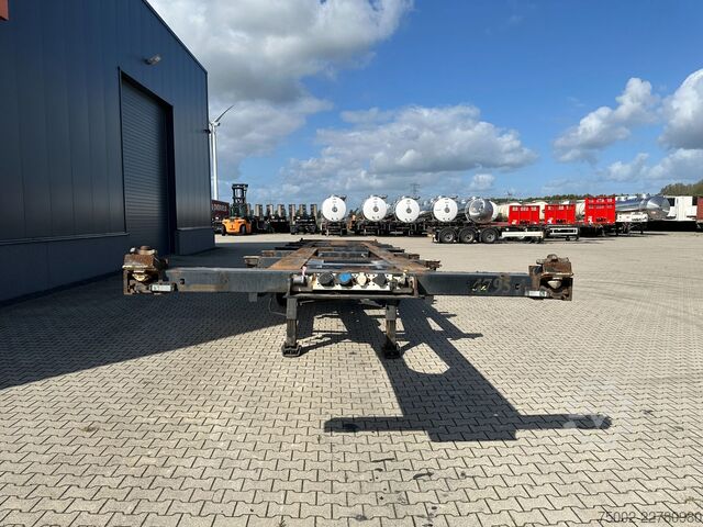 Container transportation Krone 40FT High Cube Chassis / BPW / drum / NL-chassi...