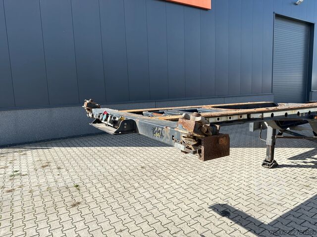Container transportation Krone 40FT High Cube Chassis / BPW / drum / NL-chassi...