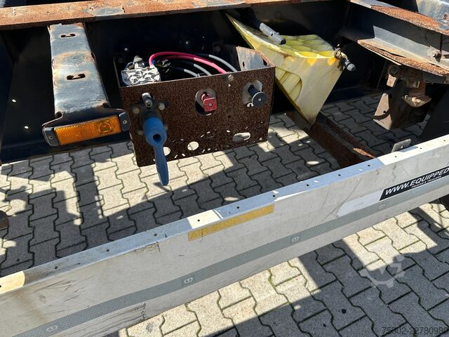 Container transportation Krone 40FT High Cube Chassis / BPW / drum / NL-chassi...