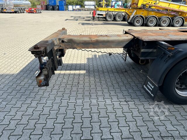 Container transportation Krone 40FT High Cube Chassis / BPW / drum / NL-chassi...