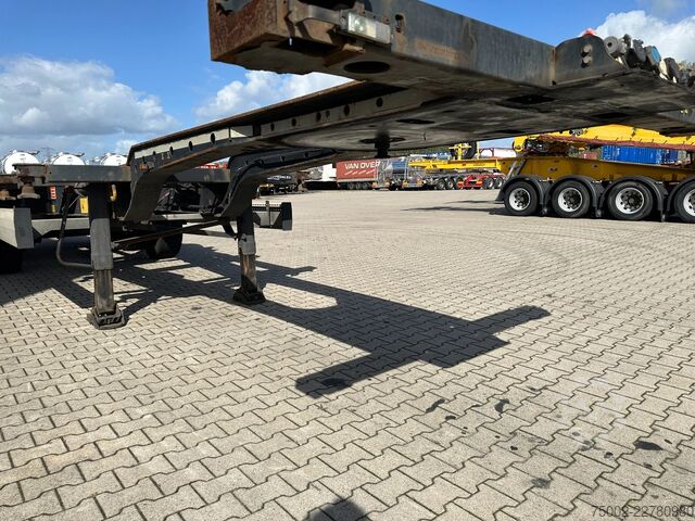Container transportation Krone 40FT High Cube Chassis / BPW / drum / NL-chassi...