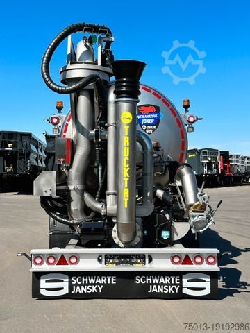 Tanker semitrailer  SCHWARTE JANSKY Hochleistungs-Zubringer, MIETEN?