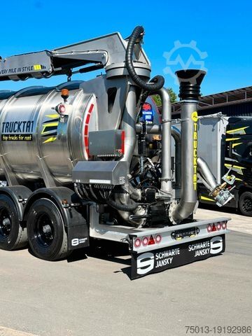 Tanker semitrailer  SCHWARTE JANSKY Hochleistungs-Zubringer, MIETEN?