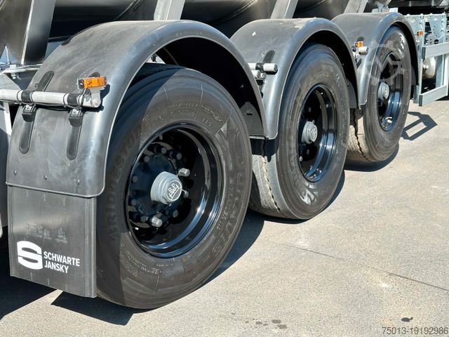 Tanker semitrailer  SCHWARTE JANSKY Hochleistungs-Zubringer, MIETEN?