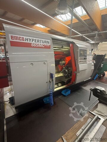 CNC-Drehmaschine EMCO HYPERTURN 665 MC PLUS