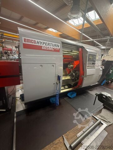 CNC-Drehmaschine EMCO HYPERTURN 665 MC PLUS