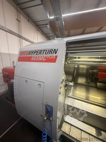 CNC-Drehmaschine EMCO HYPERTURN 665 MC PLUS