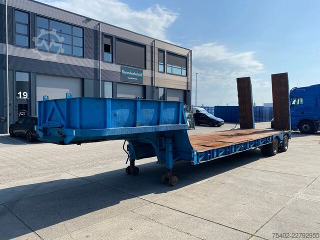 Semi-Tieflader Fruehauf / Hydraulic Ramps / 32 Ton