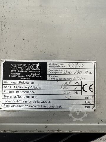 Kochkessel SPAKO DW 150 RW