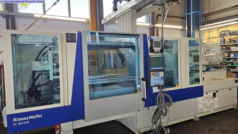Spritzgießmaschine KRAUSS MAFFEI KM 300-1400 CX