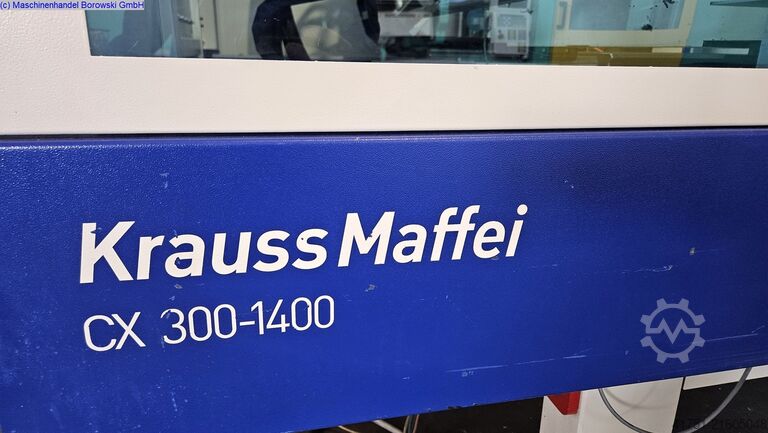 Spritzgießmaschine KRAUSS MAFFEI KM 300-1400 CX