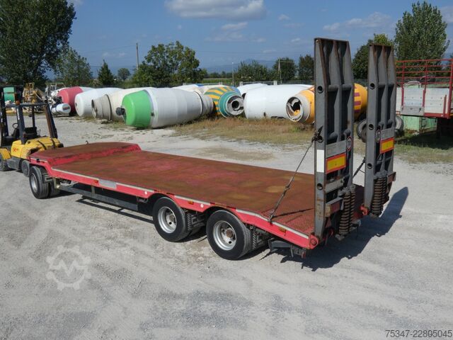 Tieflader-Auflieger für Baumaschinen CTC RP27G