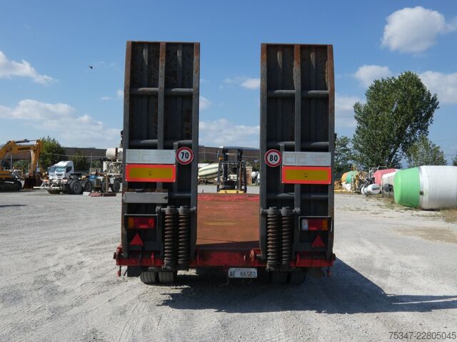 Tieflader-Auflieger für Baumaschinen CTC RP27G