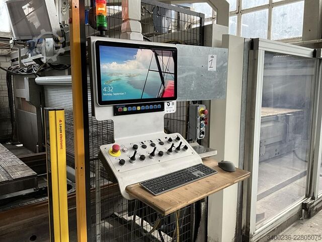 2022 Donatoni S3Q TWIN CNC-5-Achsen-Brückensäge Donatoni S3Q