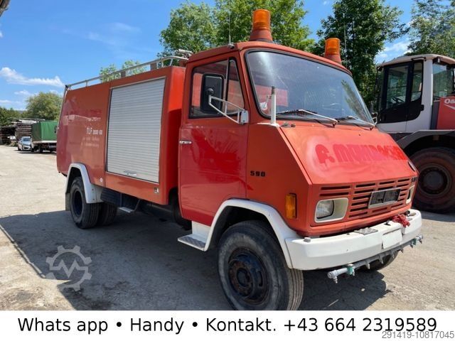 Spezial-LKW STEYR 590 132 L38 4x2 Feuerwehr Bj 1978