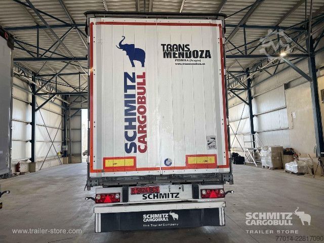 Auflieger mit Pritsche & Plane Schmitz Cargobull Curtainsider Mega