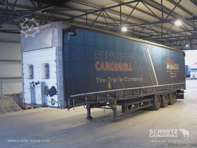Auflieger mit Pritsche & Plane Schmitz Cargobull Curtainsider Mega