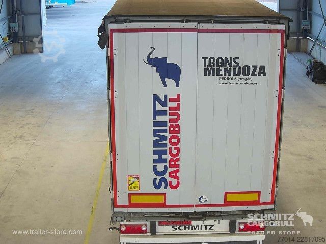 Auflieger mit Pritsche & Plane Schmitz Cargobull Curtainsider Mega