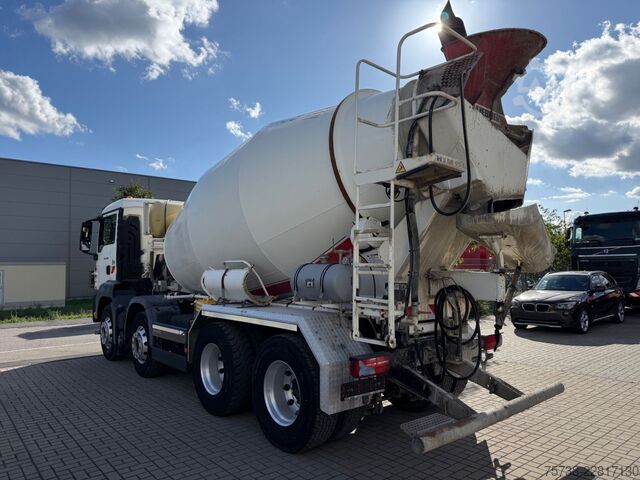 Concrete mixer truck MAN TGS 32.360 Betonmischer Liebherr 9 m³/Klima