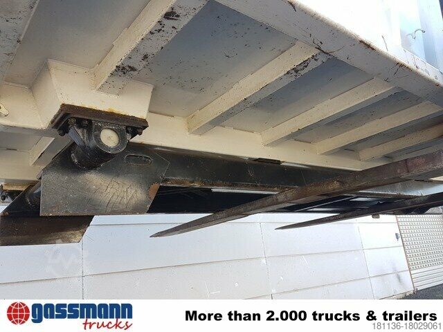 Tipper truck  Joluso Stahlmulde CXBAS, mit Klappe 16 cbm