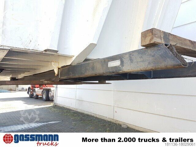 Tipper truck  Joluso Stahlmulde CXBAS, mit Klappe 16 cbm
