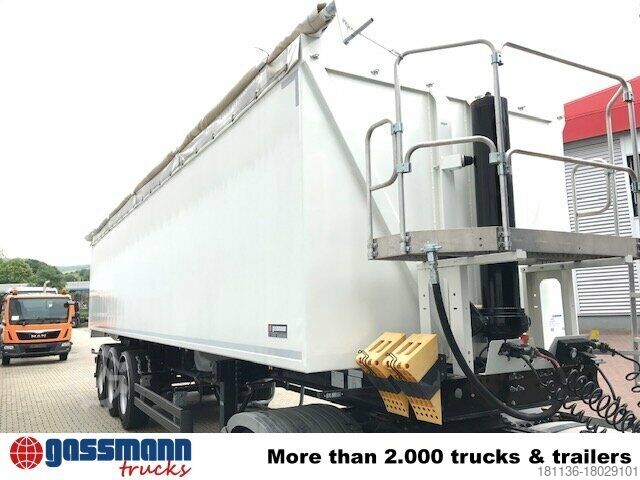 Kipper Auflieger  F-A-G SKA 50, ca. 51,8m³, Kombitür