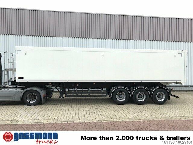 Kipper Auflieger  F-A-G SKA 50, ca. 51,8m³, Kombitür